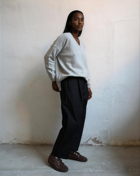 Museo pants denim black