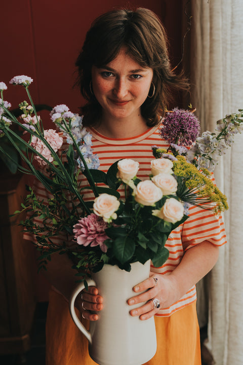 Karaf/vaas van keramiek