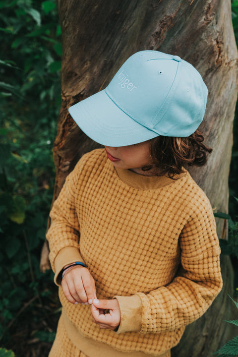 Krijger - kinderpet 'powder blue'