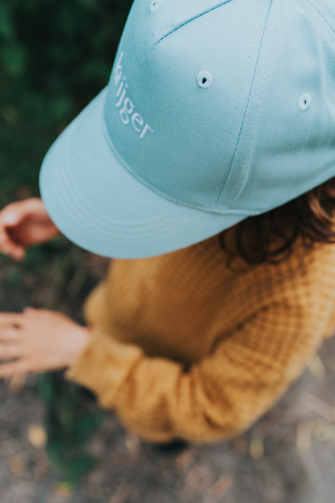 Krijger - kinderpet 'powder blue'