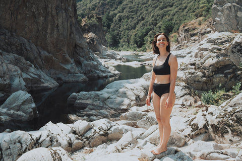 RAMBLE ON bikinitop / beha - zwart