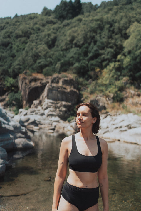 RAMBLE ON bikinitop / beha - zwart