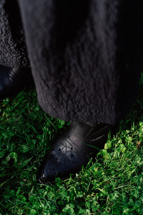 Pia Crushed Cotton - Black