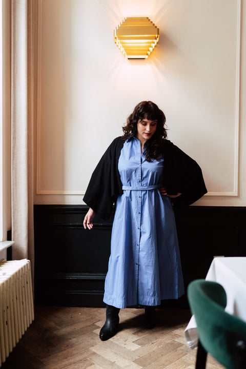 Kimono jacket - black (laatste S)