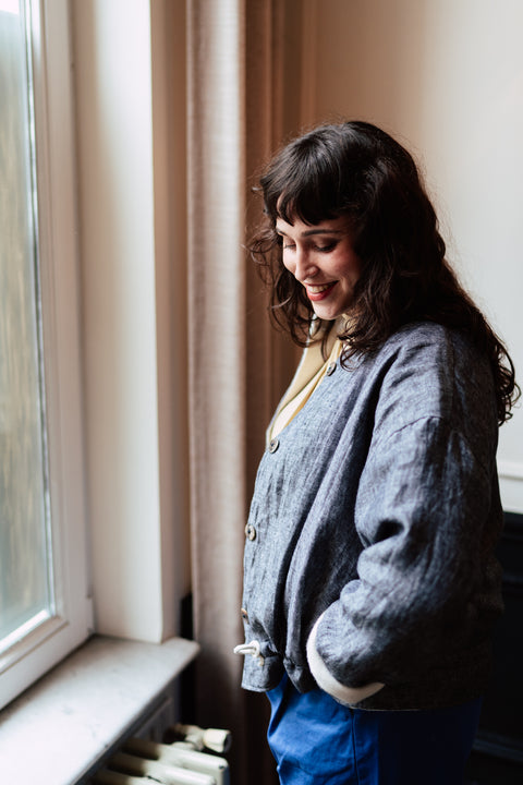 Jasje 'Bomber jacket' - blue
