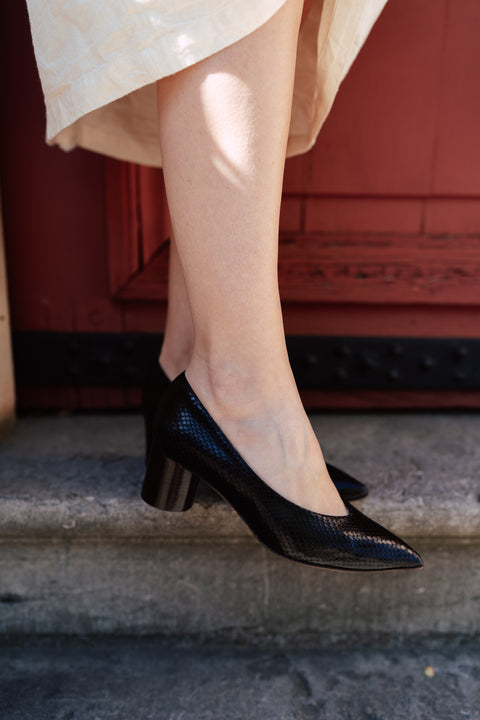 Pumps TAZA 'Bessa America Nero' - zwart