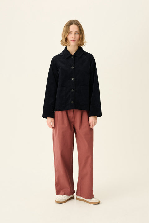 Prudie broek - Berry rose