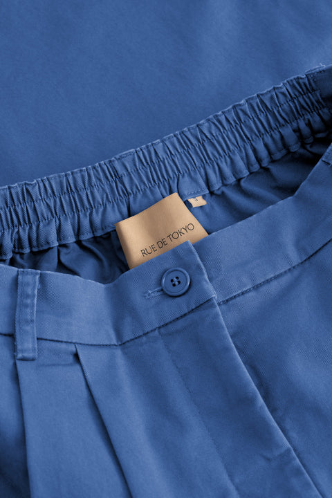 Broek 'Prudie Twill' - Strong blue