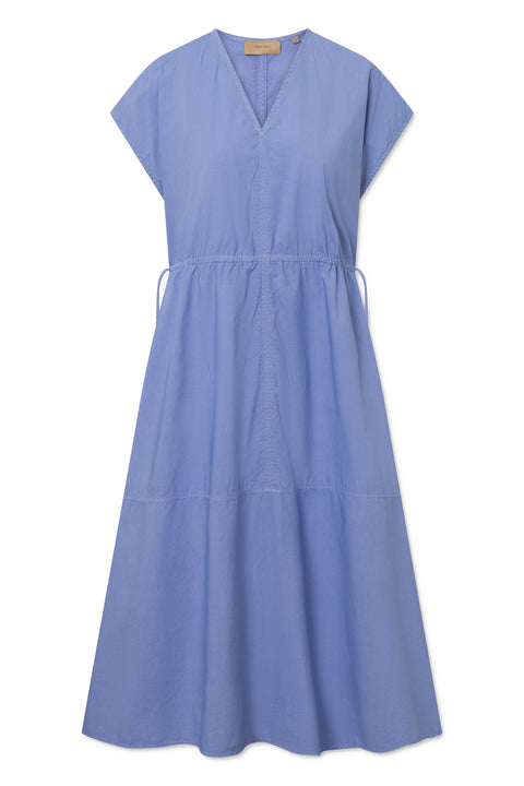 Jurk 'Dalila' GMTD poplin - blue bonnet