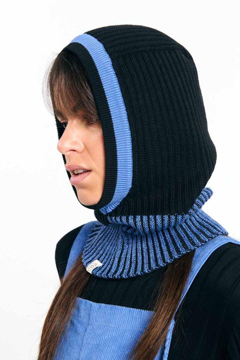 Regina balaclava bicolor black