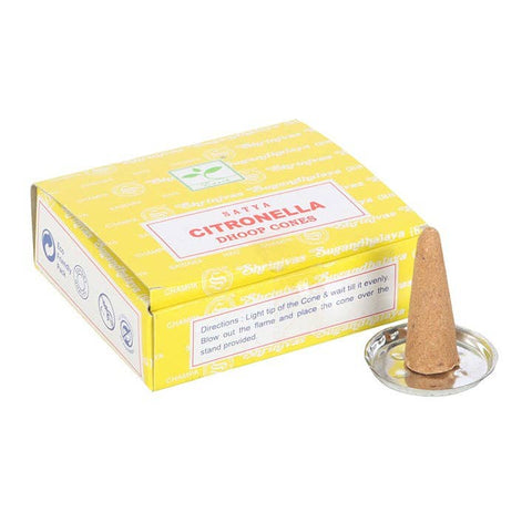 Citronella wierookkegels