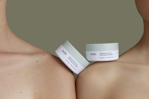 Antioxidant eye patches caffeine & green tea - voor een wakkere blik