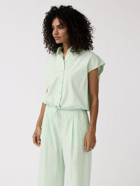 Blouse 'Flora' - celadon