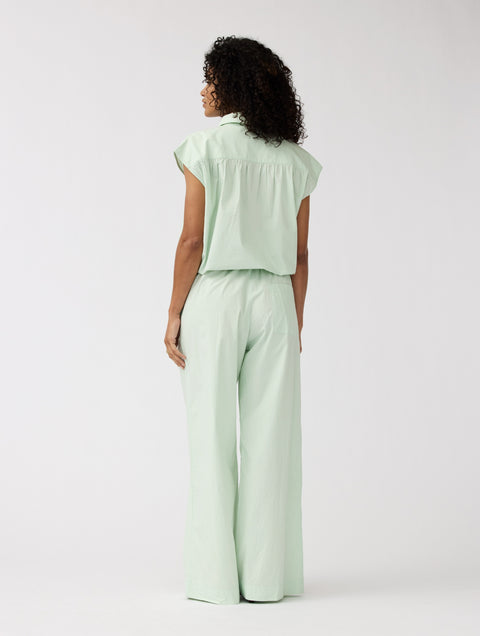 Blouse 'Flora' - celadon