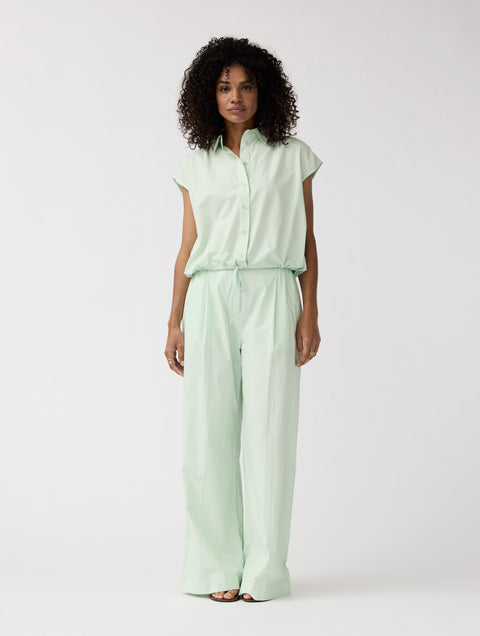 Pants 'Moonflower uni' - celadon
