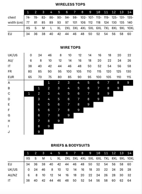 CHANGES bikinitop / beha - zwart