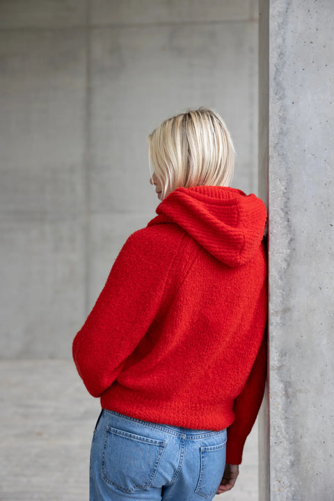 Bivak scarf - Rooting red