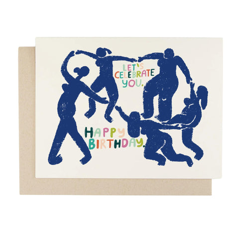 Wenskaart - Happy Birthday Celebrate You