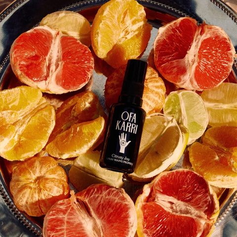 Citrusy joy hand cleanser - een reinigende energieboost