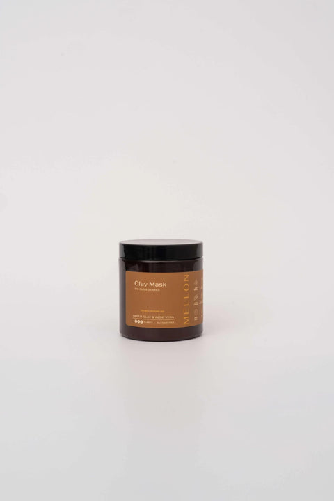 Klei masker voor haar en hoofdhuid