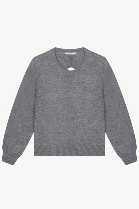 Knit 'Dido' - grey melange