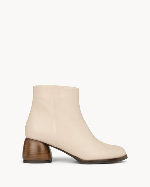 Enkellaars Farah - light taupe (coming soon)
