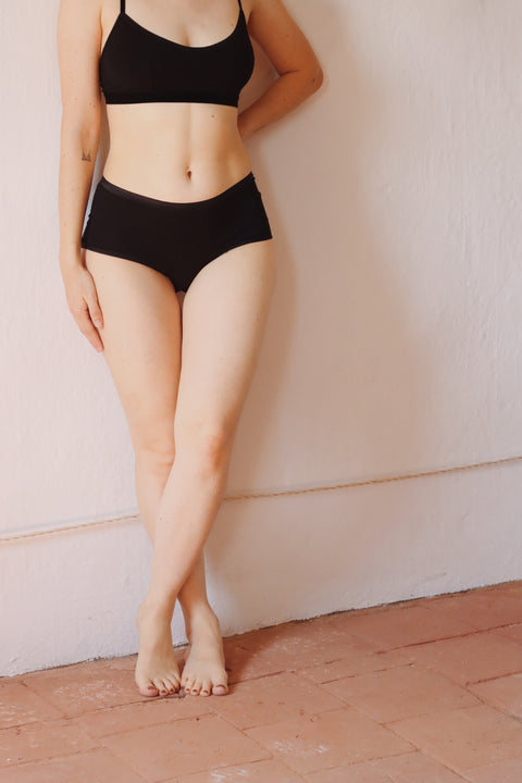 Flow beha/top - zwart