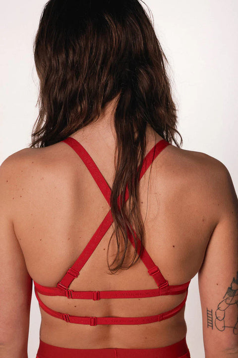 GEORGES bikinitop / beha - rood