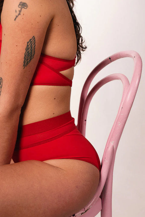 GEORGES bikinitop / beha - rood