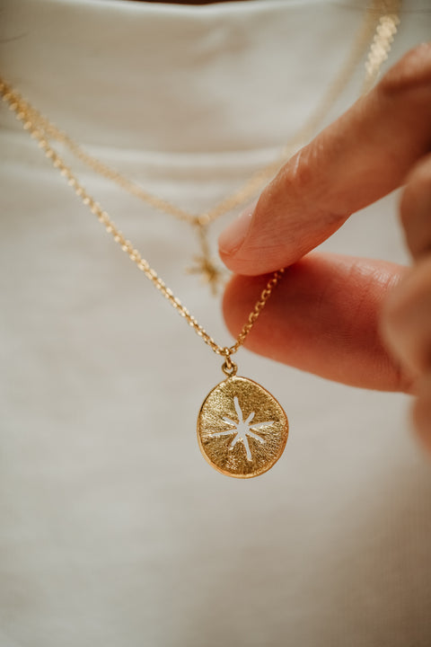 Halsketting "Reliance" - massief 18k goud (pre-order)