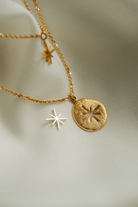 Halsketting "Reliance" - massief 18k goud (pre-order)