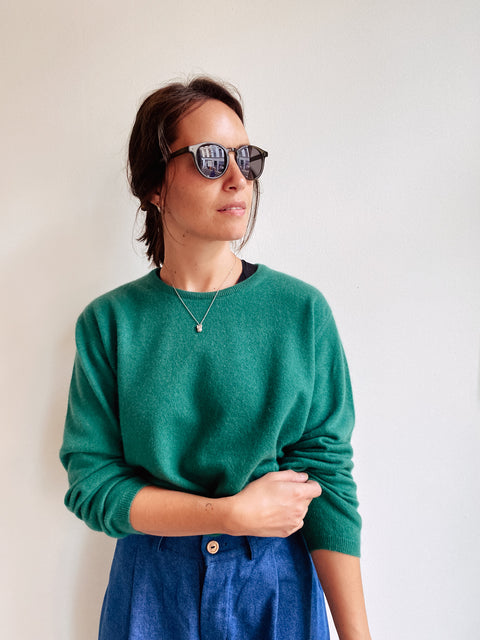 Cashmere sweater - green