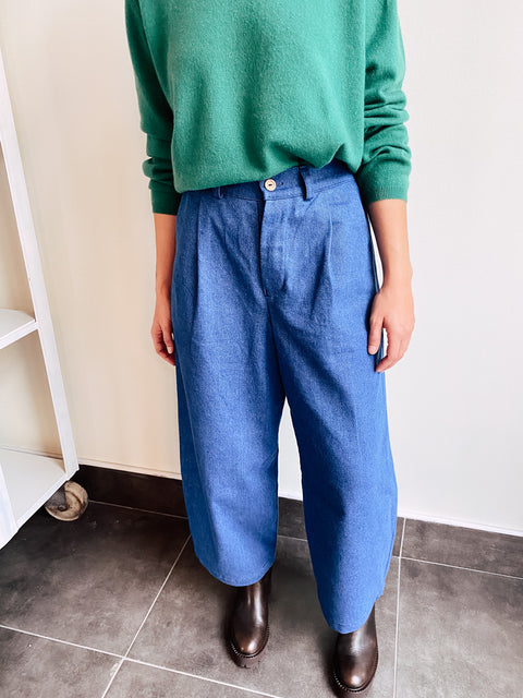 O-pants - denim blue