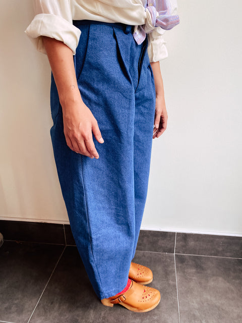 O-pants - denim blue