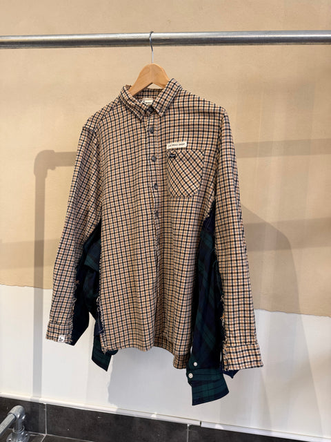Oversized shirt pièce unique II - Schotse ruit