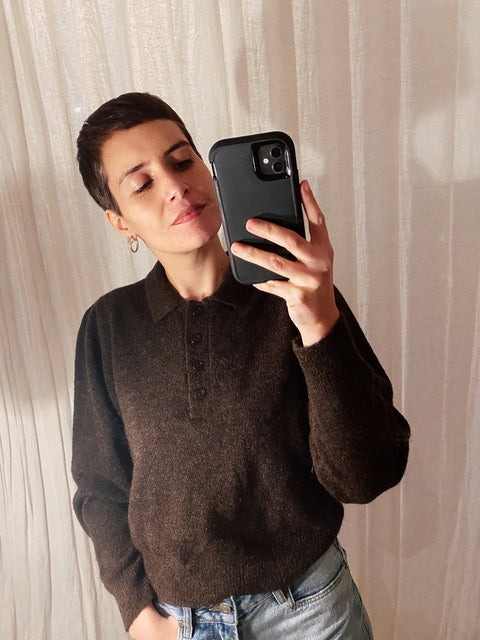 Lola trui - Dark Brown