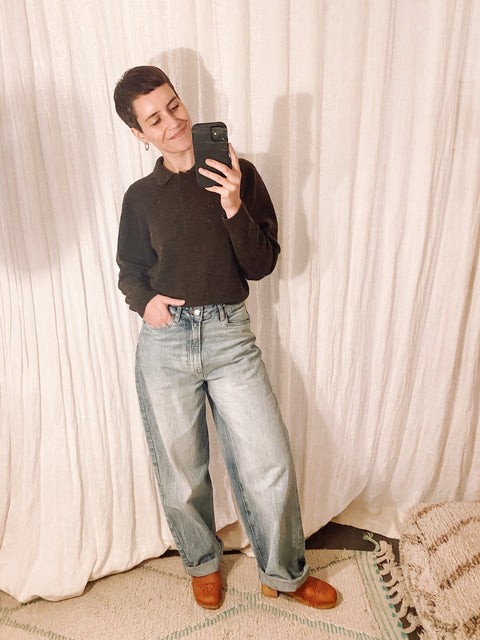 Lola trui - Dark Brown