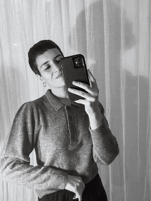 Lola trui - Dark Grey Melange