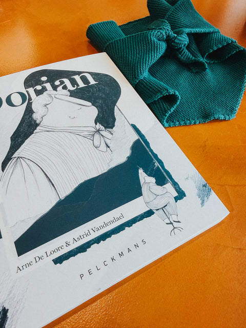 Alma scarf deep green