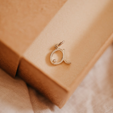 Hangertjes 'alfabet' - zilver (pre-order)