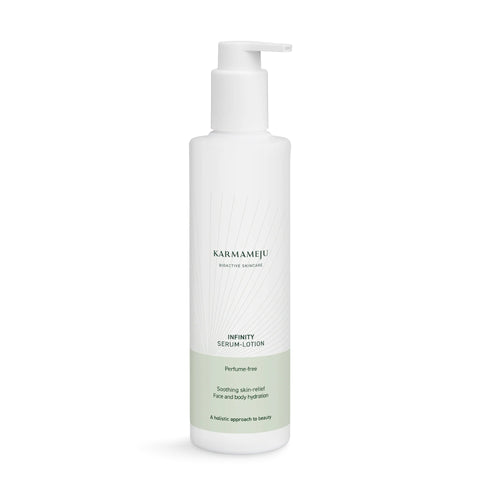 INFINITY face & body serum-lotion (ook wel: parfumvrije aftersun)