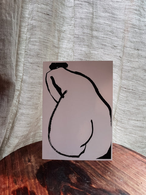 Wenskaart "Nude Series #31"