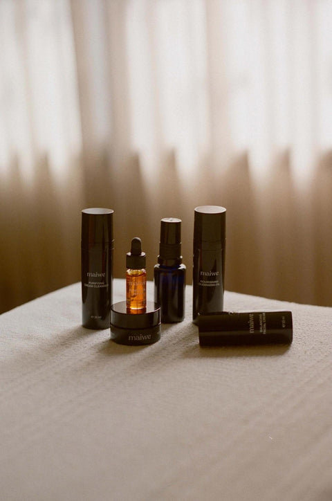 Pauspakket: discovery set Maiwe - complete skincare routine in travel size
