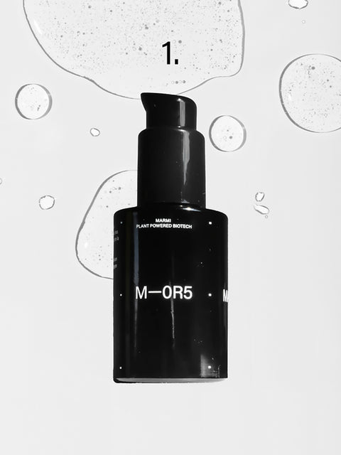 M—0R5 Brightening serum met regenboogalgen (tegen vlekjes)