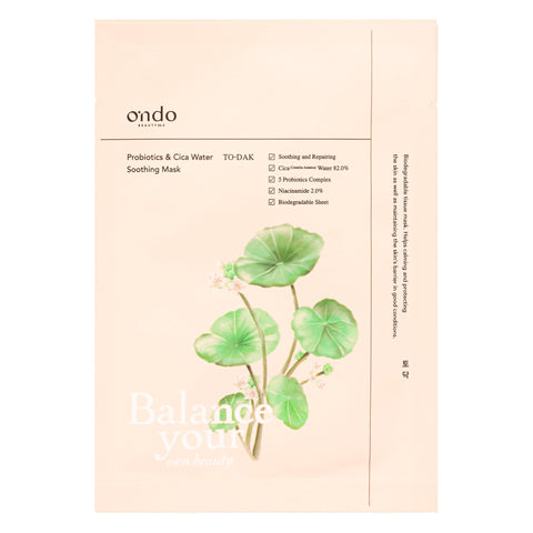 Sheet mask: verzachtend en kalmerend