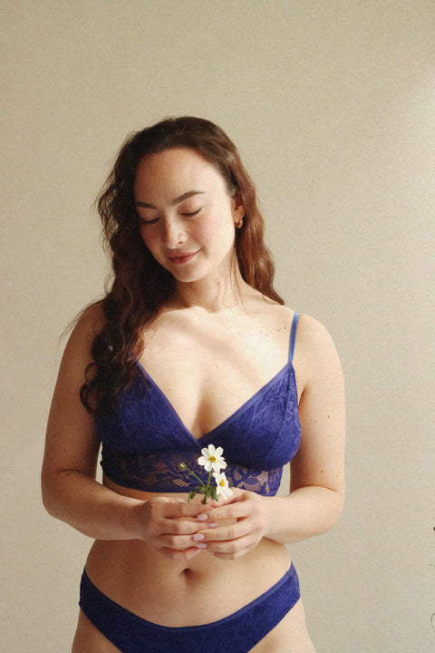 Clara beha - Kobaltblauw