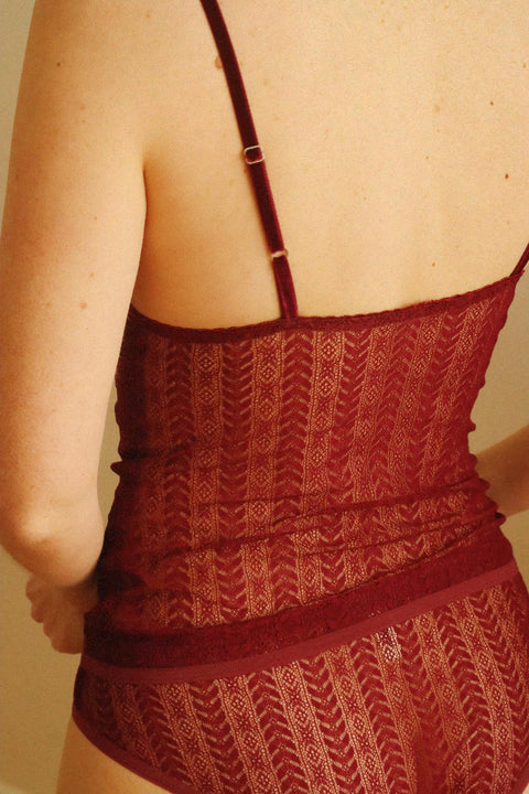 Inspire top - berry