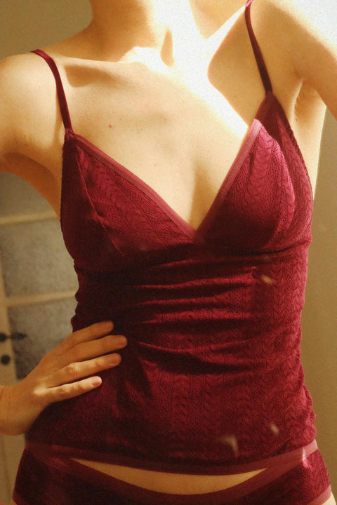 Inspire top - berry