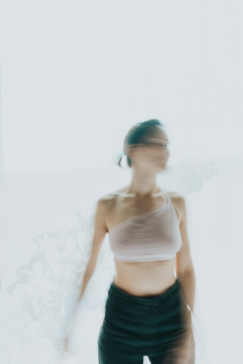 One strap bra