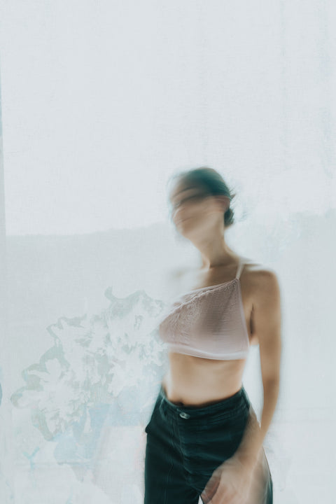 One strap bra